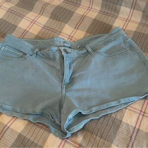 Women's Blue Denim Shorts